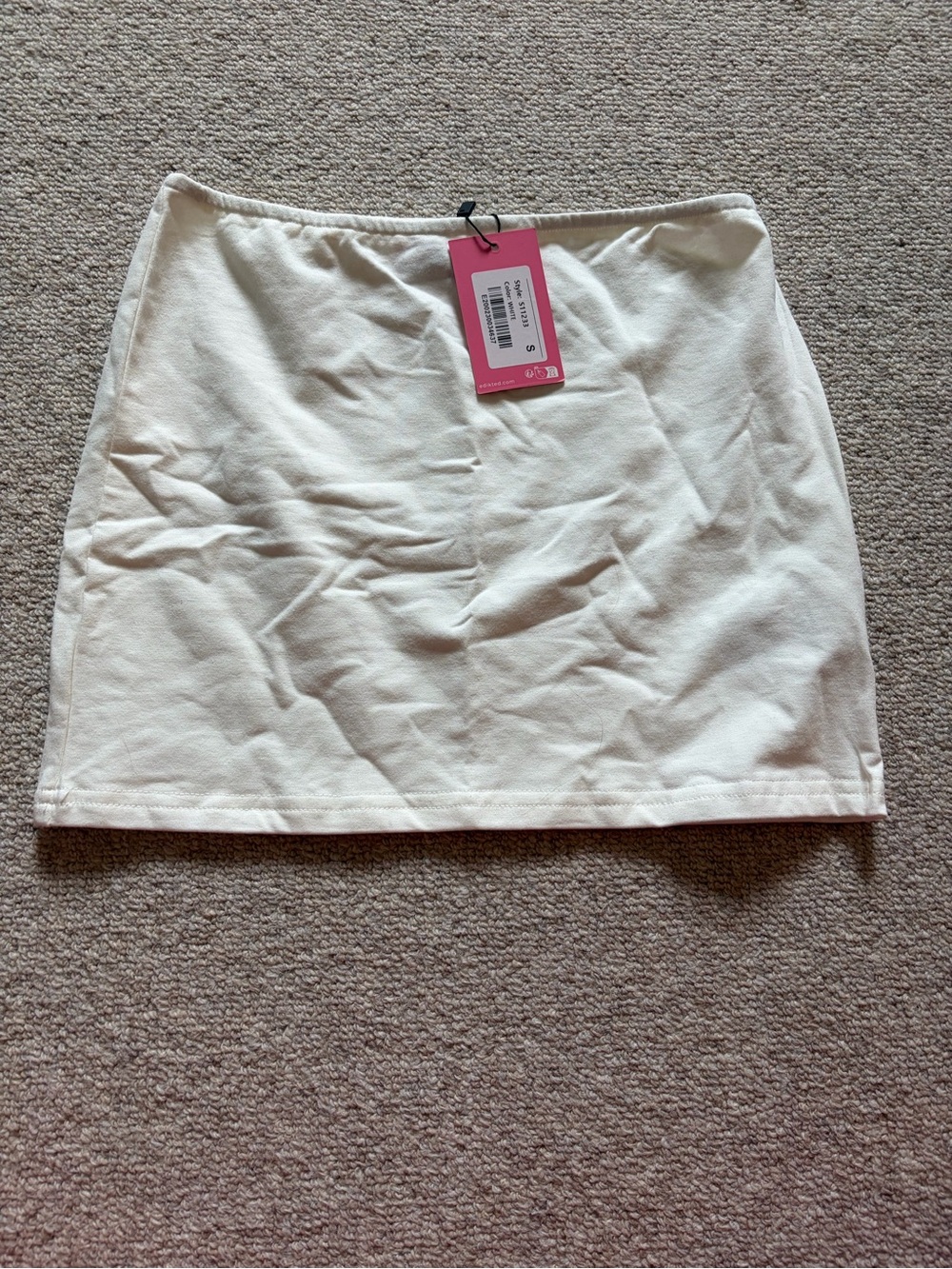 Edikted White Mini Skirt